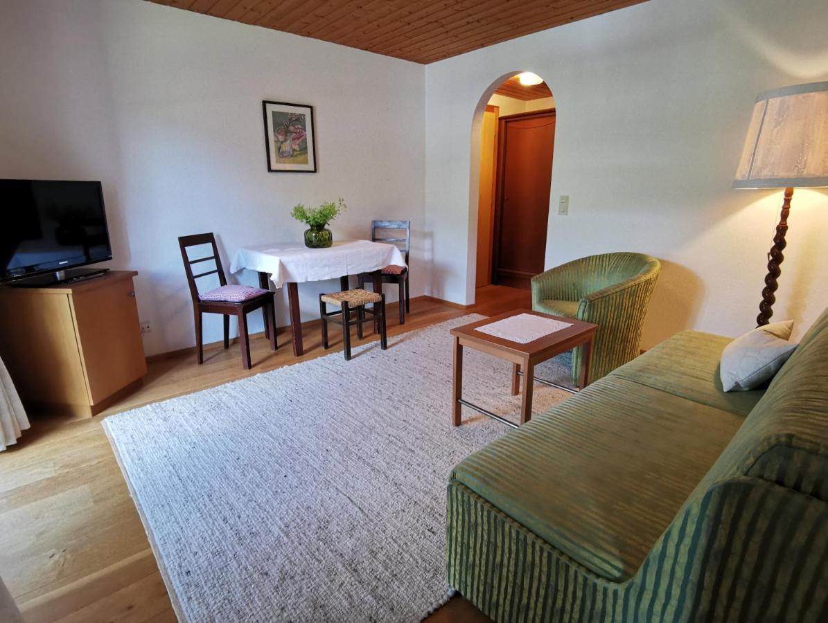 Apartment mit Gartenblick
