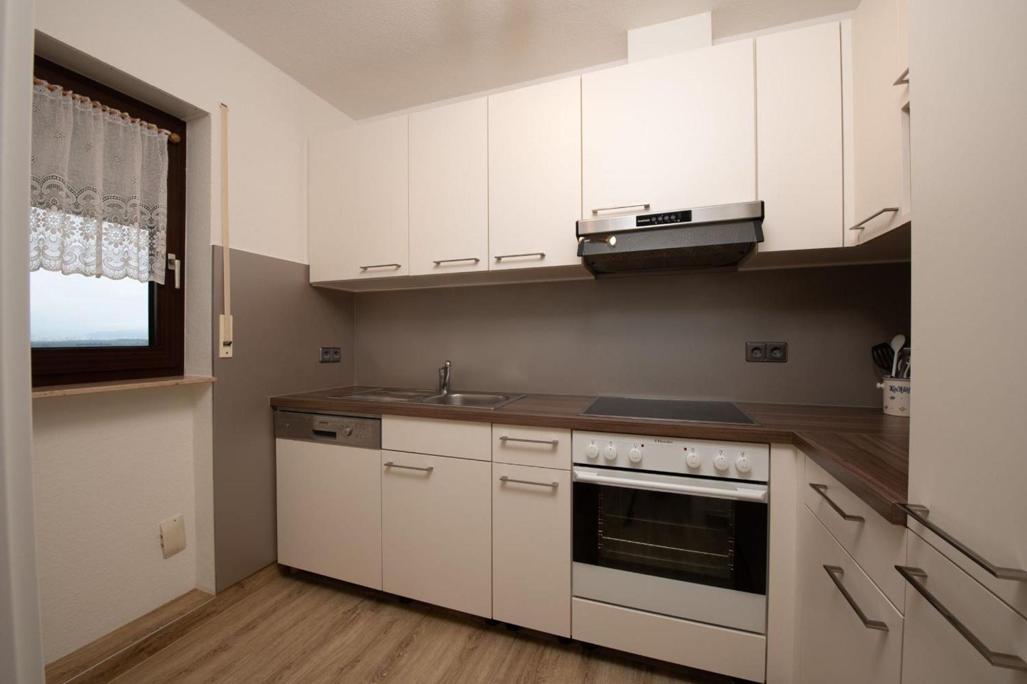 Apartment mit Gartenblick
