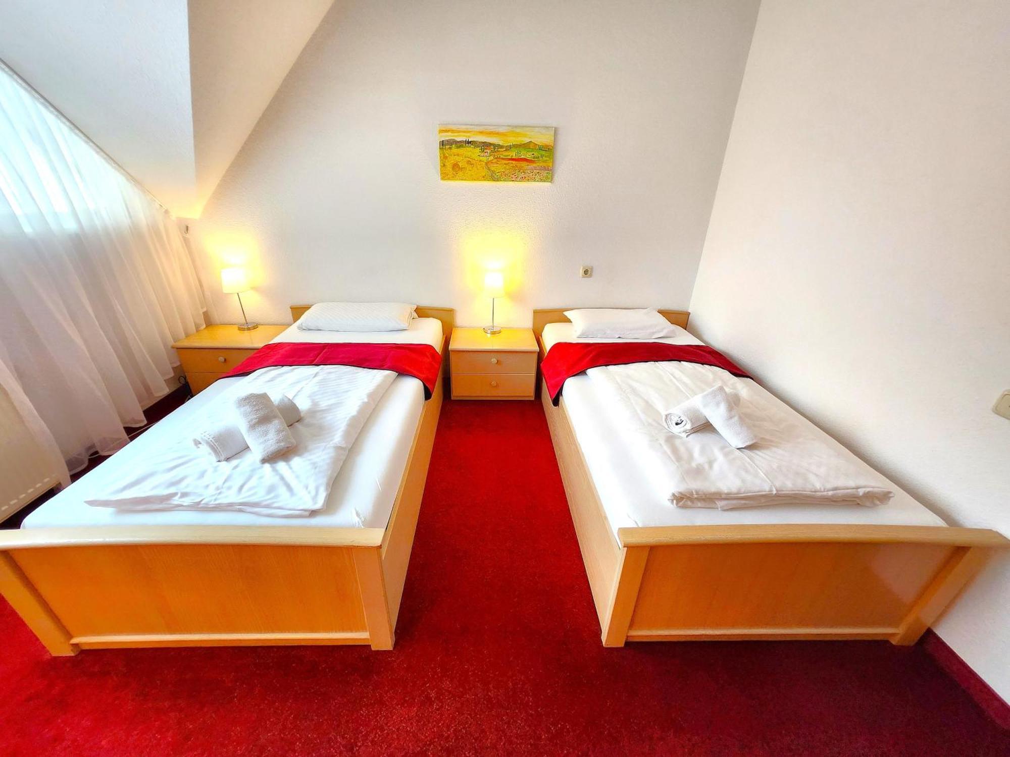 Zweibettzimmer mit Blick