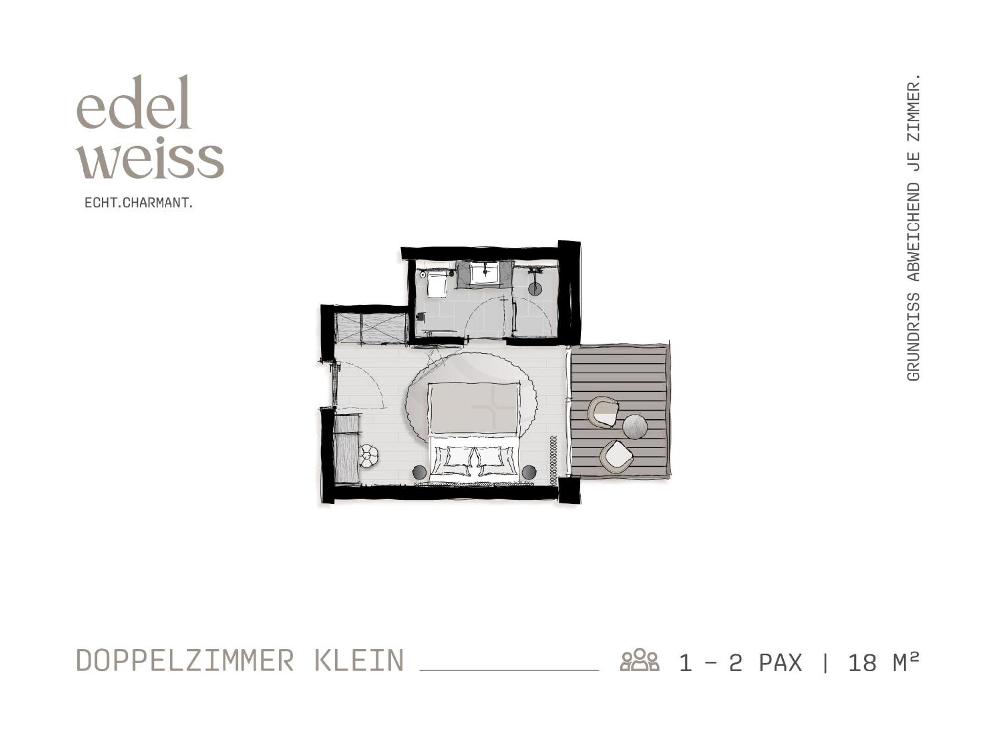 Kleines Doppelzimmer