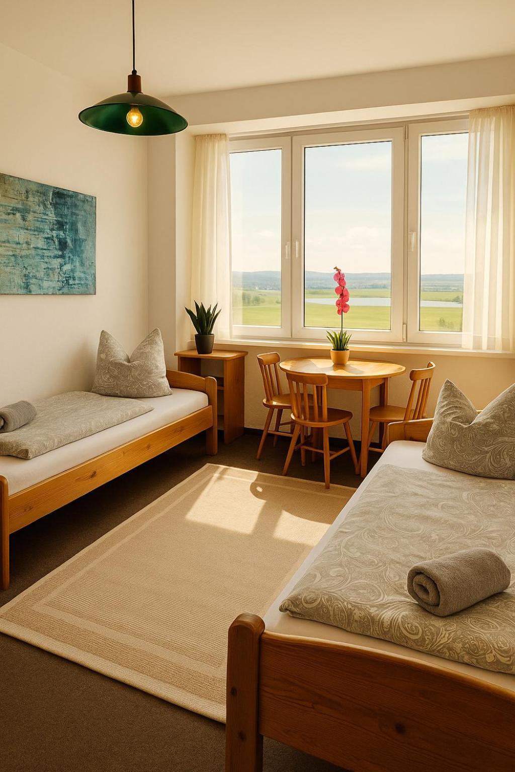 Doppelzimmer mit Gemeinschaftsbad