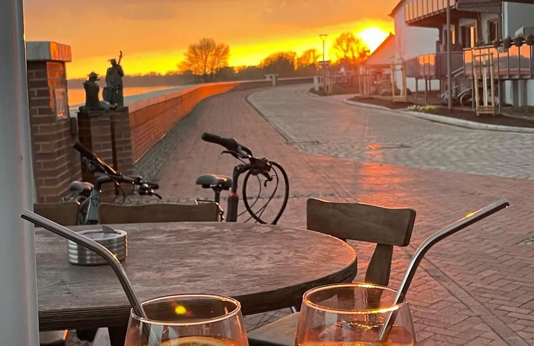 Pension zum goldenen Anker direkt an der Elbe-1