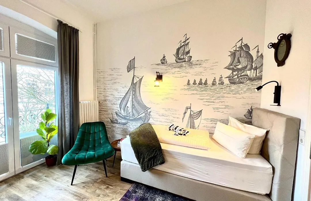 Kapitänshaus Lassen - Zimmer Sindbad-1