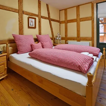 Naturhof-Papiermühle 2 Bett-Zimmer Rosenrot-3