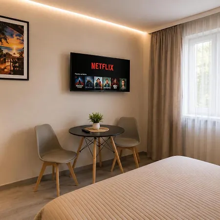 Hotel Modern Living Studio Küche Netflix inklusive Top Lage-2