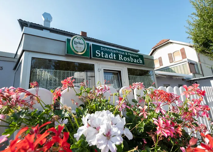 Schnitzelhaus und Pension Stadt Rosbach Rosbach vor der Höhe