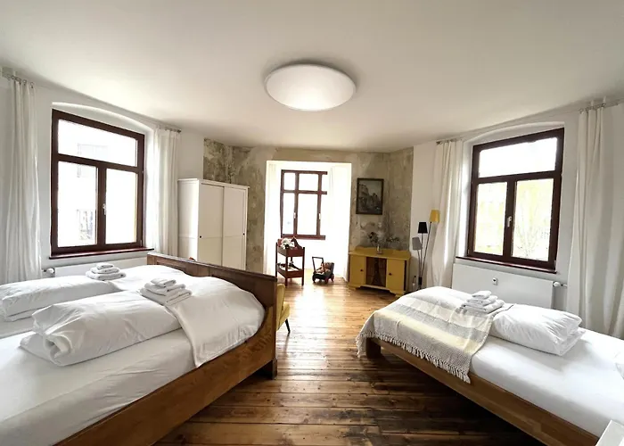 Künstlerzimmer im Kulturhaus Häselburg Gera